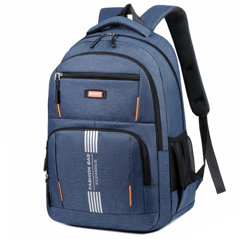 sac à dos minimaliste unisexe – conception de poche multicouche pour les voyages d'affaires et la vie des étudiants