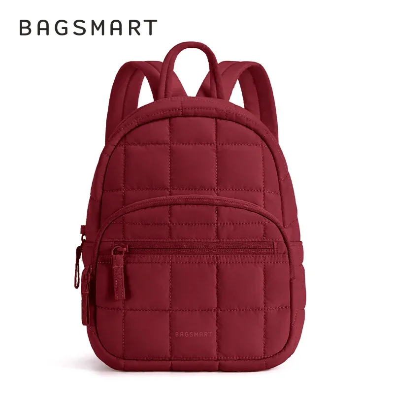 bagsmart petit sac à dos mignon pour femme, sac à livres pour collège, mini sac à dos multifonction pour fille, pour les voyages de loisirs