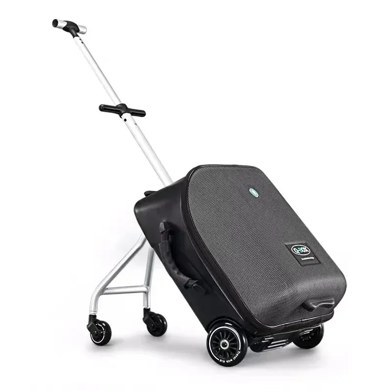 bagages à roulettes paresseux pour enfants, cabine de voiture pour bébé, valise de voyage, chariot à roulettes, assis sur des bagages, cabine, boîte d'économie de main-d 'œuvre