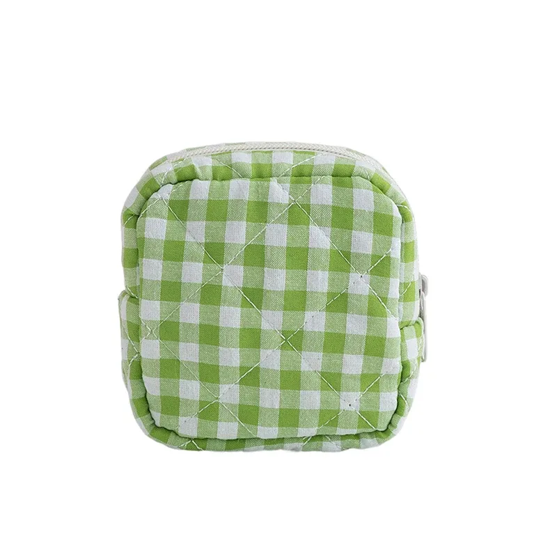 petite trousse de maquillage en velours côtelé, mini pochette à cosmétiques, sac essentiel avec fermeture éclair en métal pour sac à main, voyage et cadeaux