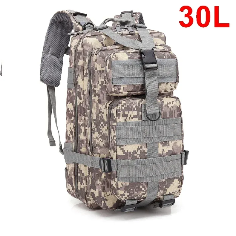 sac à dos tactique 30/50l pour homme, sac de voyage, sac de survie en plein air, sac d'assaut 3p, sac edc molle, sac de randonnée, trekking et chasse