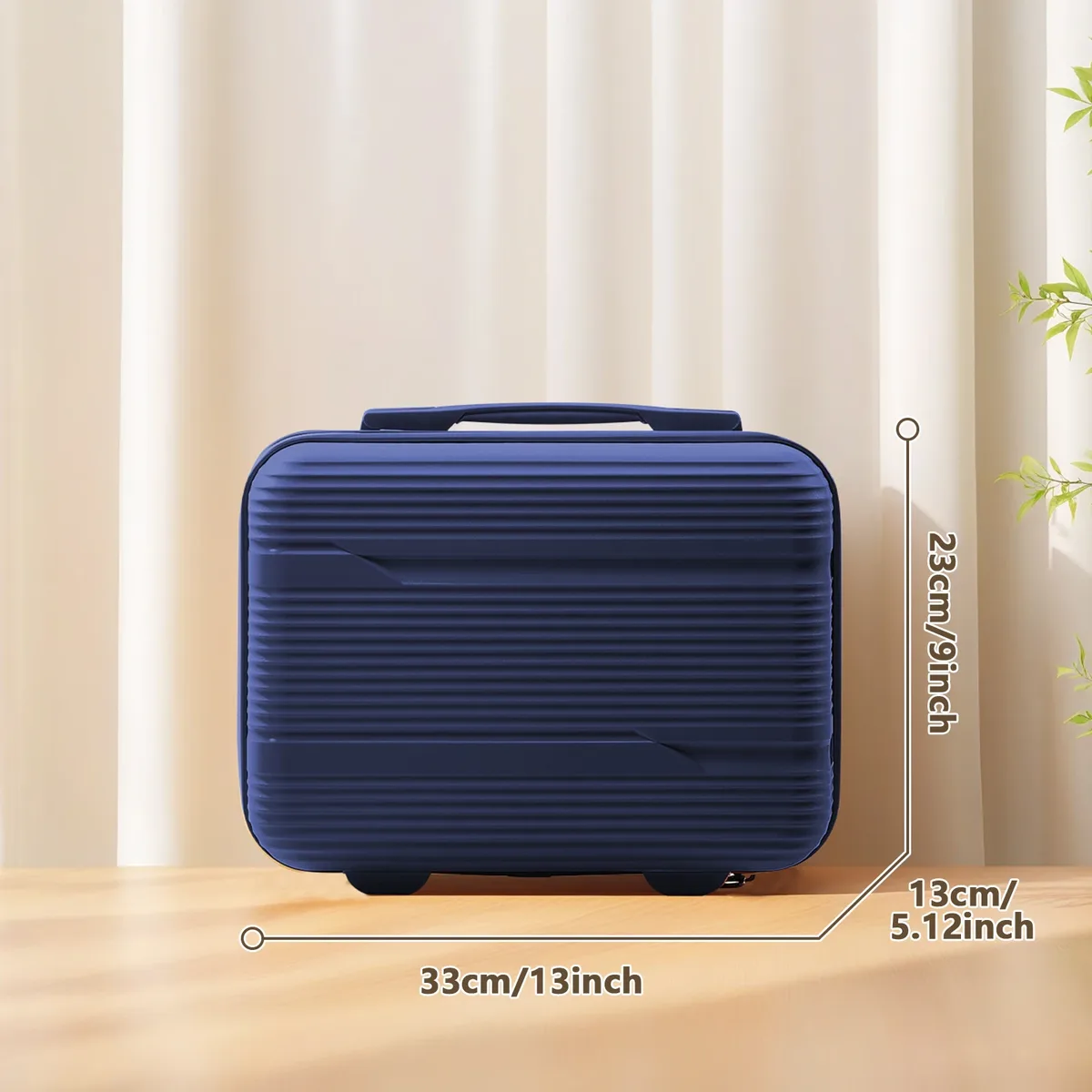valise de voyage à roulettes, valise d'embarquement à main, ensemble de cabine avec étui à cosmétiques, roues tournantes, valise à roulettes de voyage, 13 ", 20"