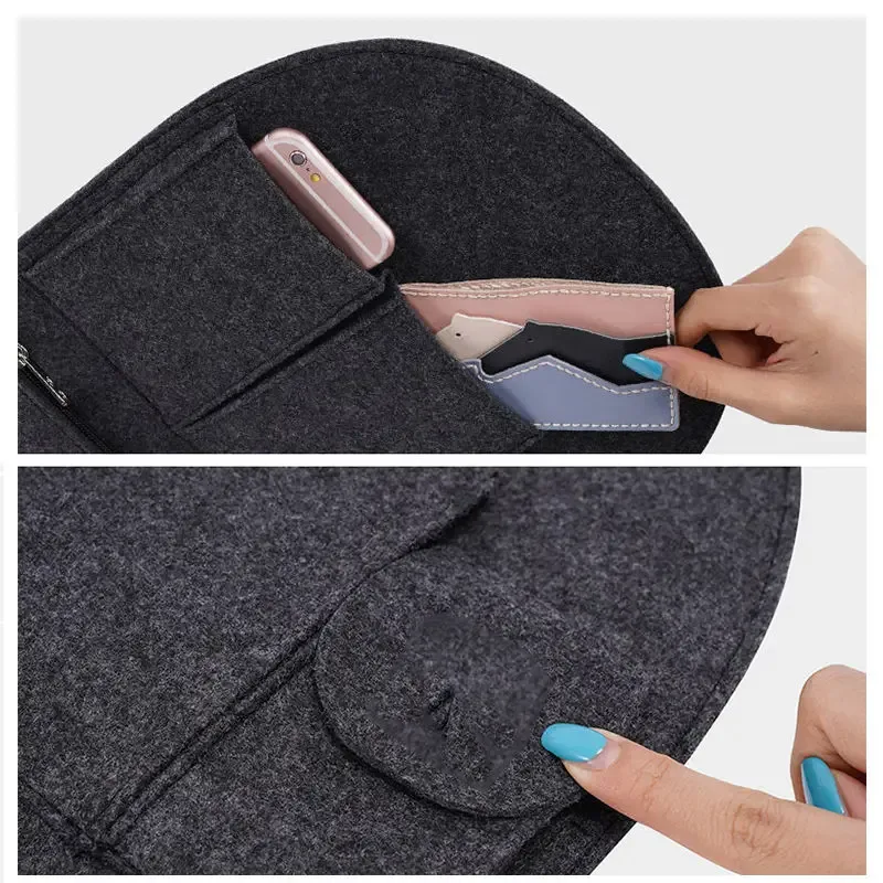 doublure intérieure en feutre, espace de rangement extensible, accessoires de mise à niveau pour sac à dos mcm, sac d'école de voyage, organisateur, poche de doublure de tri