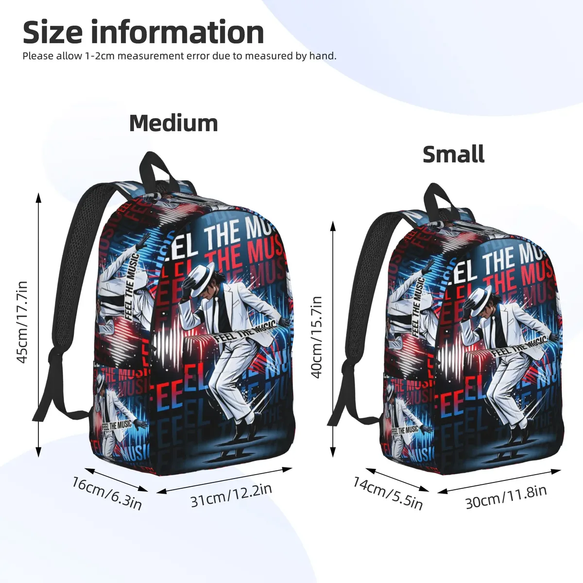 sac à dos michael mj, sacs à dos de randonnée pour femmes et hommes, sacs d'école secondaire originaux, grand sac à dos de créateur