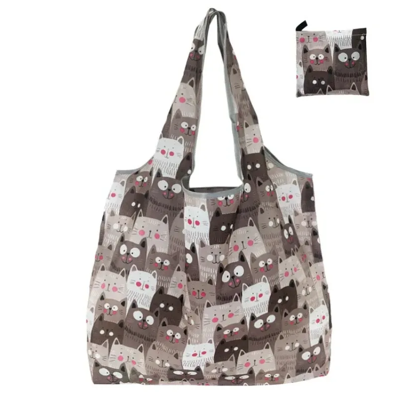 Sacs de courses réutilisables pliables de grande taille pour femmes, sacs fourre-tout robustes, sacs d'épicerie en tissu lavables, sacs écologiques