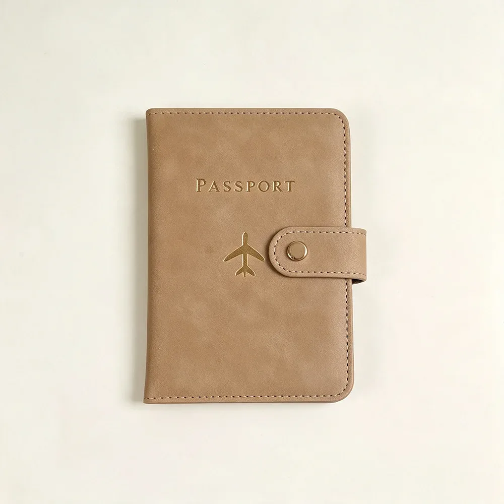 porte-passeport multi-fentes unisexe avec blocage rfid, étui de passeport portable, protection contre le blocage rfid pour les documents de voyage