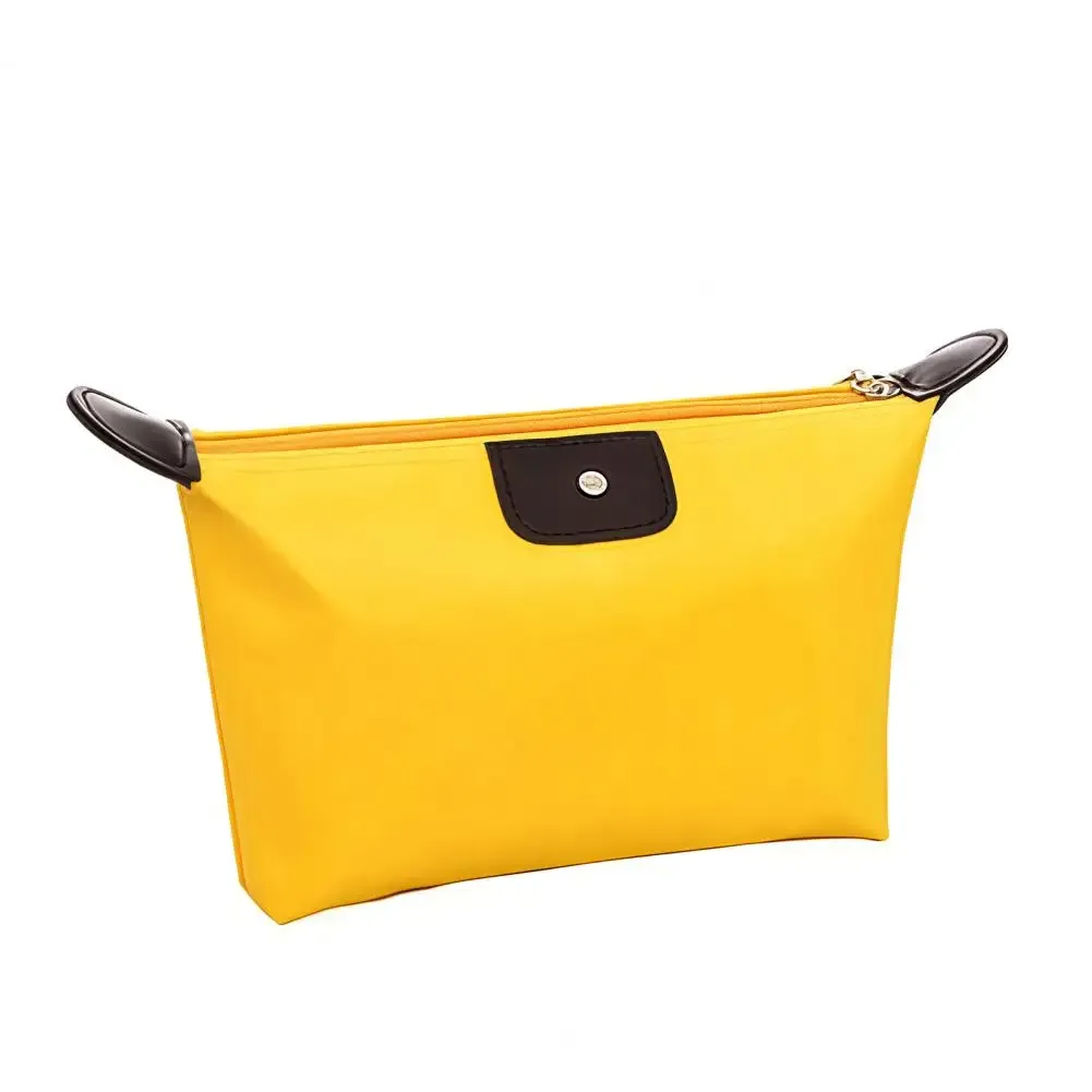 sac à cosmétiques pliable, petite pochette de maquillage étanche, organisateur de maquillage de voyage portable pour pinceaux, articles de toilette, organisateur de papeterie