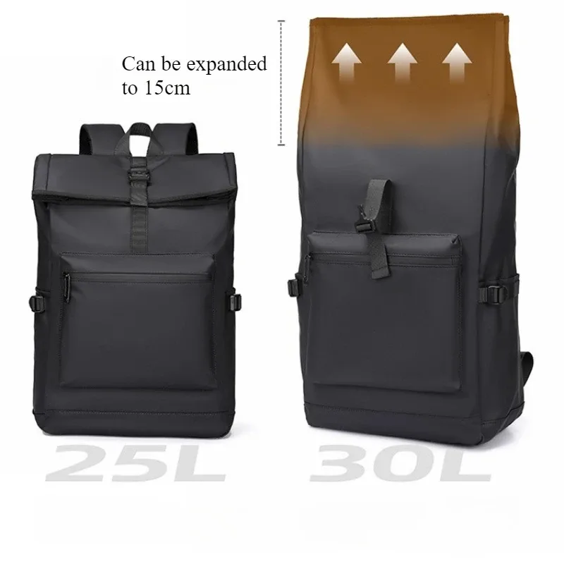nouveau décontracté hommes sac à dos affaires 15.6 pouces pochette d'ordinateur extensible grande capacité sacs à dos étanche voyage sac à dos sacs d'école