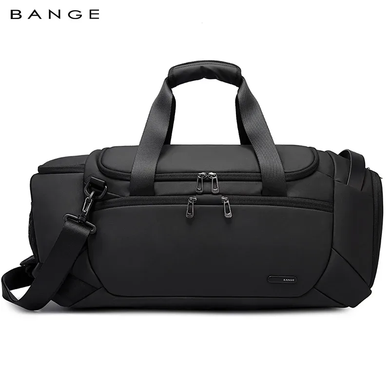 bange sac de sport et de voyage avec compartiment à chaussures pour hommes et femmes, sac de sport pliable lég