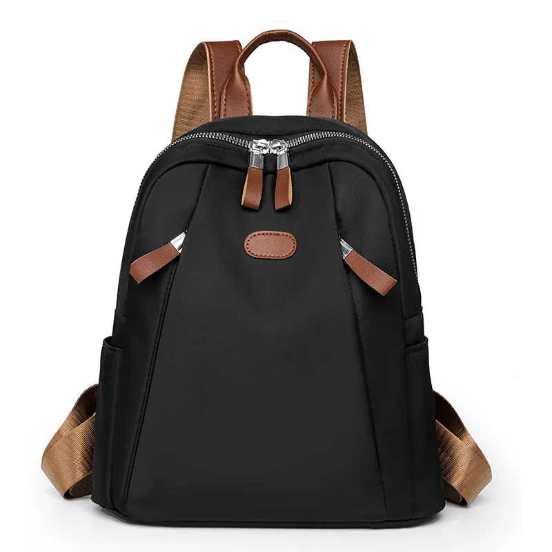 sacs à dos pour étudiants, sacs de voyage de grande capacité, sac grill en nylon, sac d'ordinateur de cheminée, sac à dos lavable, haute qualité, mode