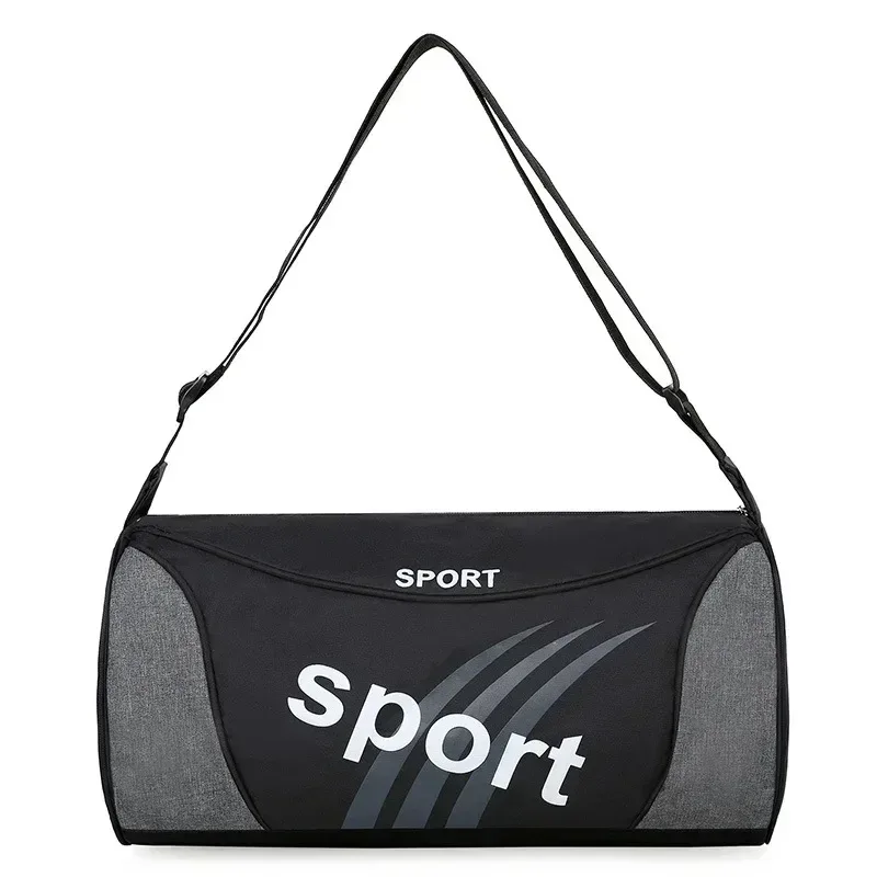 sac de sport unisexe pour femmes et hommes, sac à dos d'extérieur à bandoulière, polochon personnalisé, voyage de nuit, sac de sport de yoga