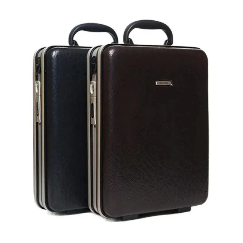 sacoche d'affaires pour homme, style vertical, avec serrure à code, pour documents et ordinateur portable 13-15 pouces, idéale pour les voyages et comme bagage cabine