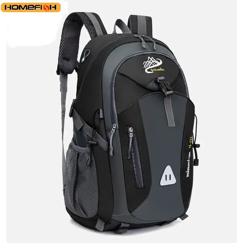 Sac à dos de randonnée extérieur HOMEFISH pour hommes et femmes, sac à dos de voyage haute capacité, sac à dos de randonnée imperméable pour le camping et les sports