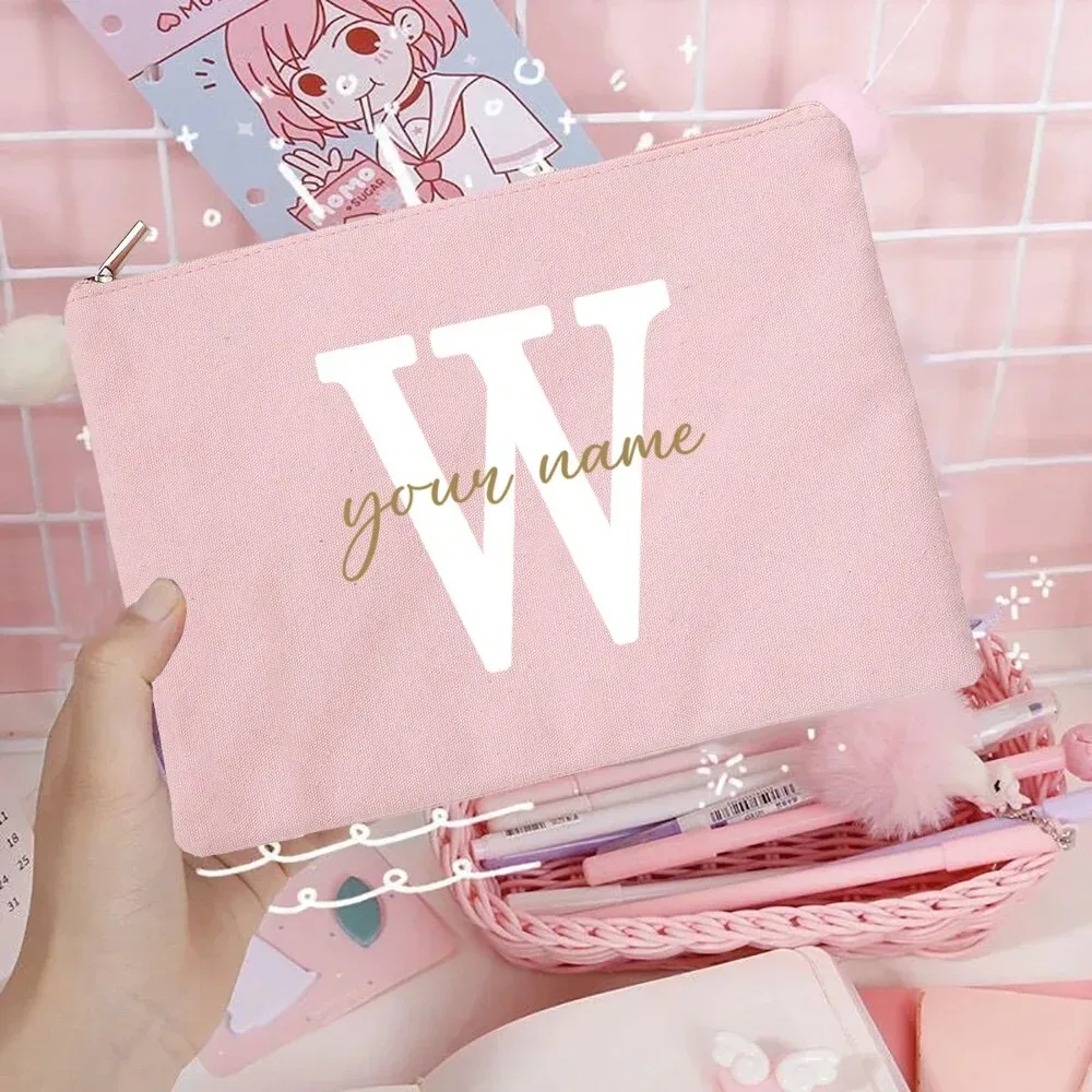 sacs cosmétiques personnalisés avec nom pour demoiselles d'honneur, trousse de maquillage pour filles, trousse de toilette de voyage, cadeaux de mariage et d'anniversaire pour elle