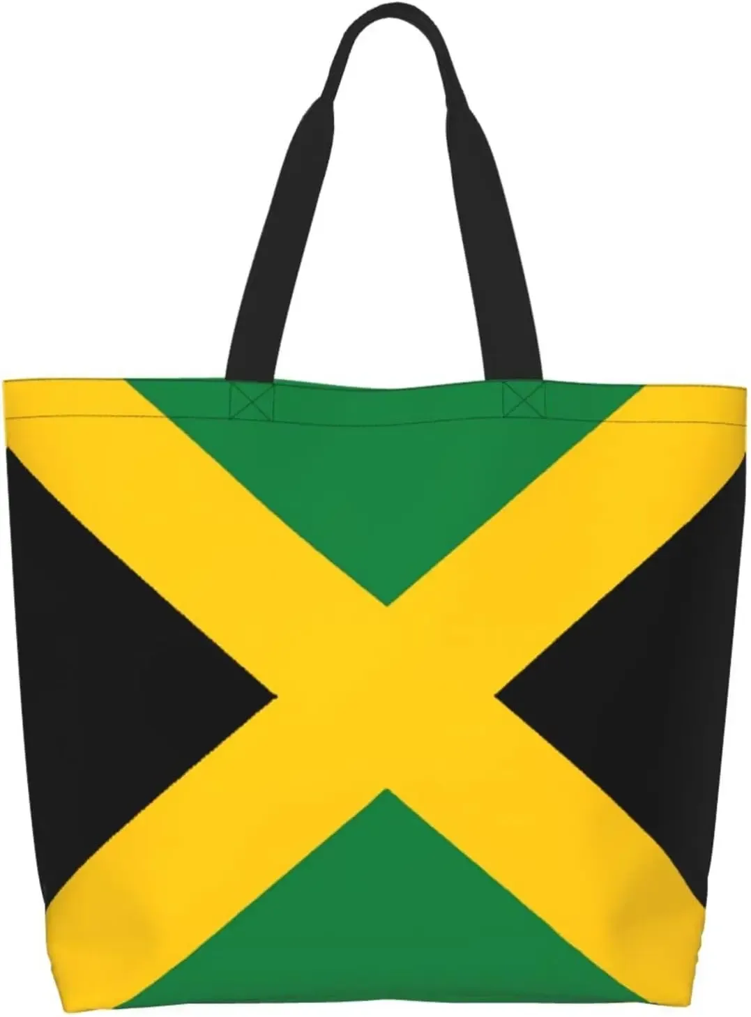 sac fourre-tout drapeau cubain pour femmes et hommes, grands sacs de courses réutilisables pour la plage, les voyages, la salle de sport, le yoga