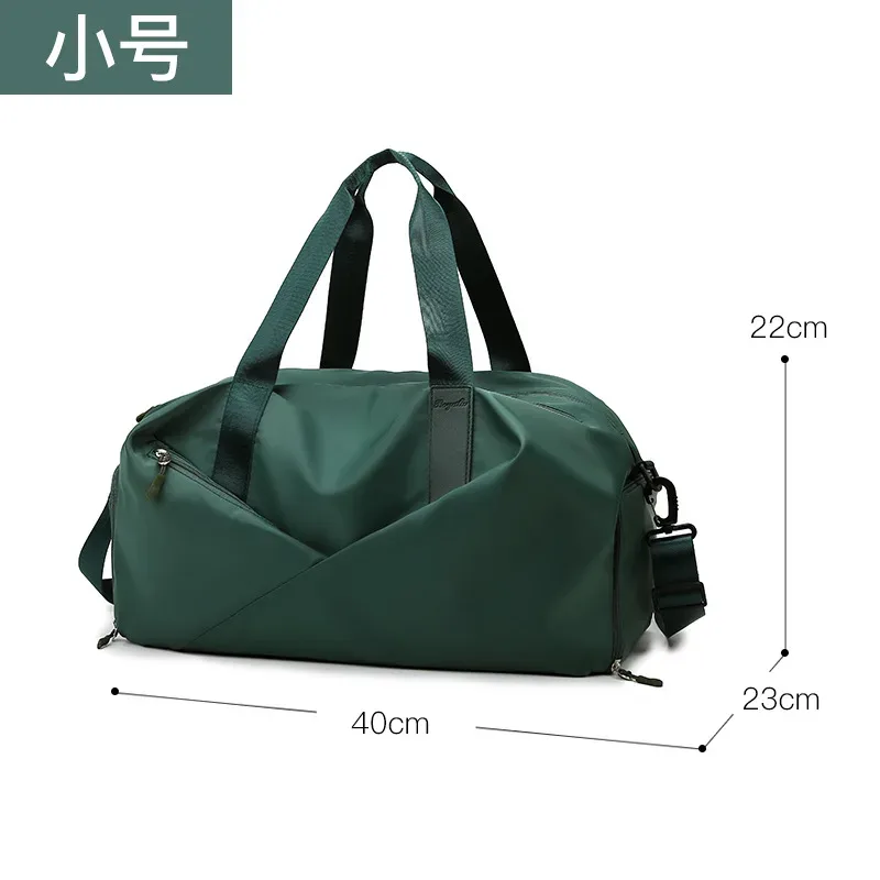 sac de sport personnalisé avec logo pour enfants, femmes, hommes – sac de voyage étanche pour vêtements secs et mouillés, sac à main, sac de natation, sac de week-end, sac d'entraînement de fitness – impression photo et nom
