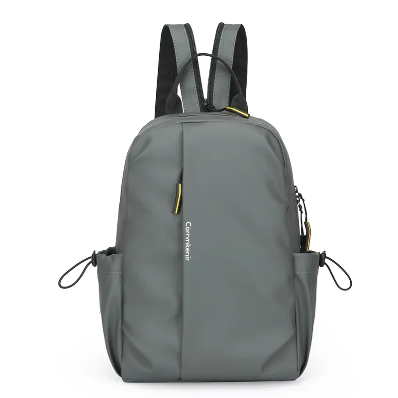mode hommes sac à dos sac à dos de haute qualité en cuir pu souple mâle sac à dos décontracté sangles à glissière conception adolescent sac à dos