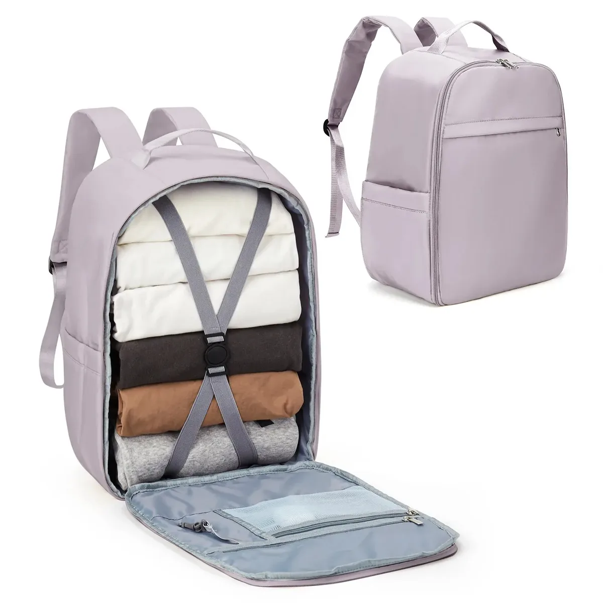 vekros-sac à dos de bagage à main pour ryanair, bagage de cabine, easyjet, observateur, avion, transport, voyage, 40x20x25, 45x36x20