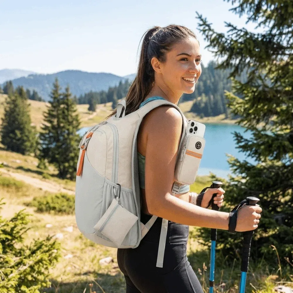 sac à dos de randonnée de haute qualité 15l, léger, plusieurs poches, petit sac à dos pliable, compact, ultraléger, sac à dos de randonnée d'une journée