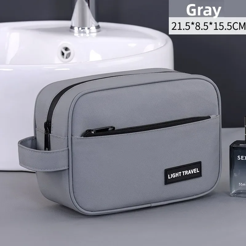 trousse de toilette suspendue imperméable grande capacité, sac de voyage portable, trousse à cosmétiques pour hommes et femmes, pochette de lavage