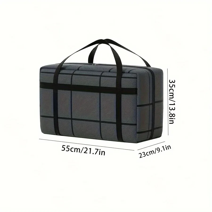 sac à bagages mobile étanche de grande capacité, sac de voyage extra pliable, organisateur de vêtements pliable et anti-poussière, sacs de rangement