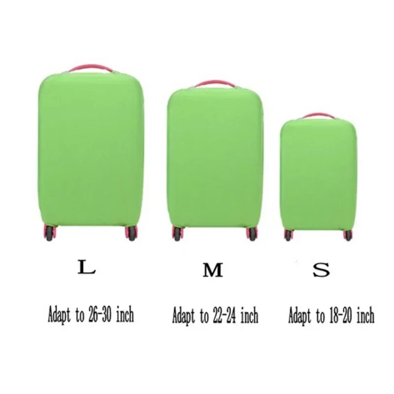 housse de protection pour bagages en tissu extensible, étui anti-poussière pour bagages, adapté à la valise de 18 à 32 pouces, organisateur de voyage