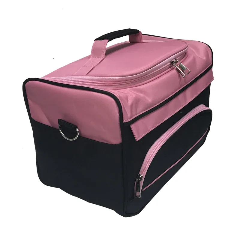 sac à main de grande capacité pour ciseaux à cheveux, outils de peigne de coiffure, sac de rangement de maquillage, sac de barbier de salon