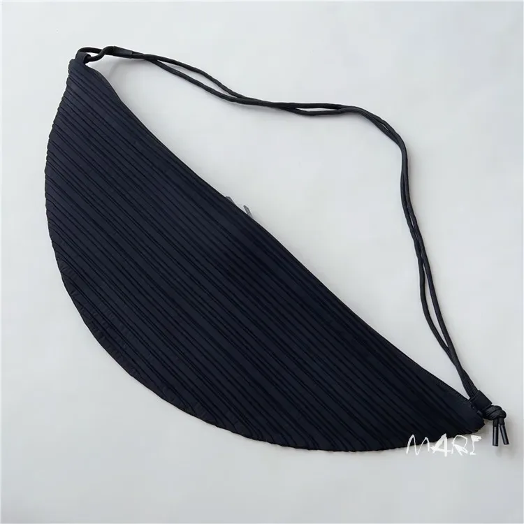 miyake – sac à main multifonctionnel plissé avec cordon de serrage, rangement simple de grande capacité, sacs à dos de voyage à bandoulière pour femmes