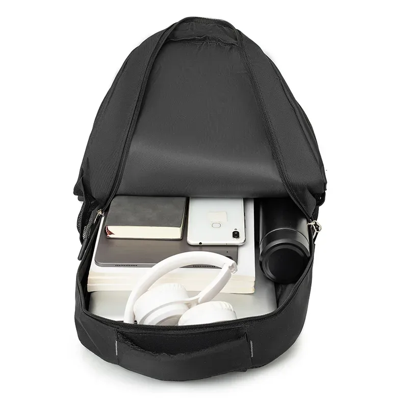 sac à dos nouvelle grande capacité sac d'ordinateur hommes simple mode collège étudiant sac ordinateur portable d'affaires double sacs à bandoulière