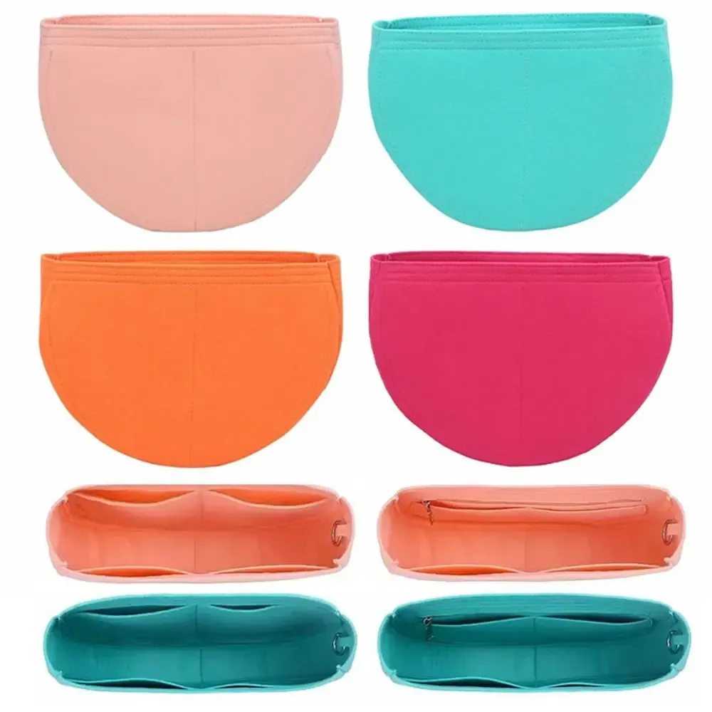 sac à main en feutre, sac d'insertion, support d'organisation, sac interne, doublure de sac de rangement portable pour bemoe hatsune miku, sac à grande bouche