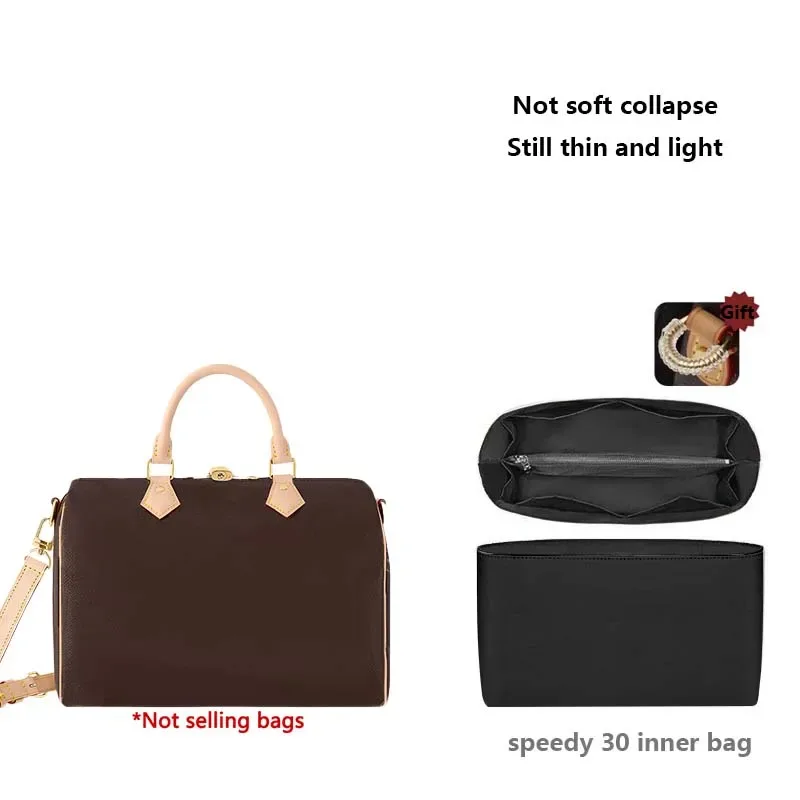 insert organisateur pour speedy25 30 sac fourre-tout sac de rangement étanche sac à main insérer sac à main doublure sacs accessoires