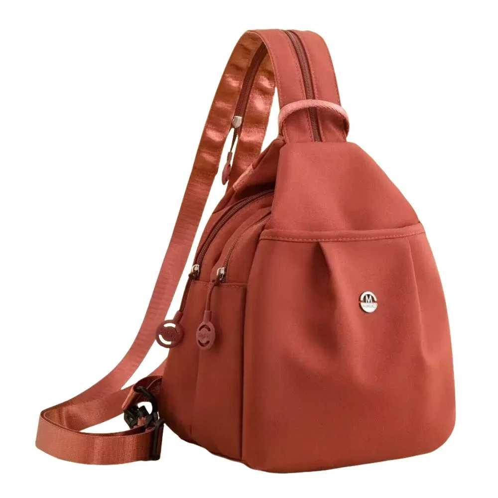nouveau sac à dos en tissu oxford, multi-couches, grande capacité, sacs de poitrine, sac de voyage imperméable multi-usages, unisexe