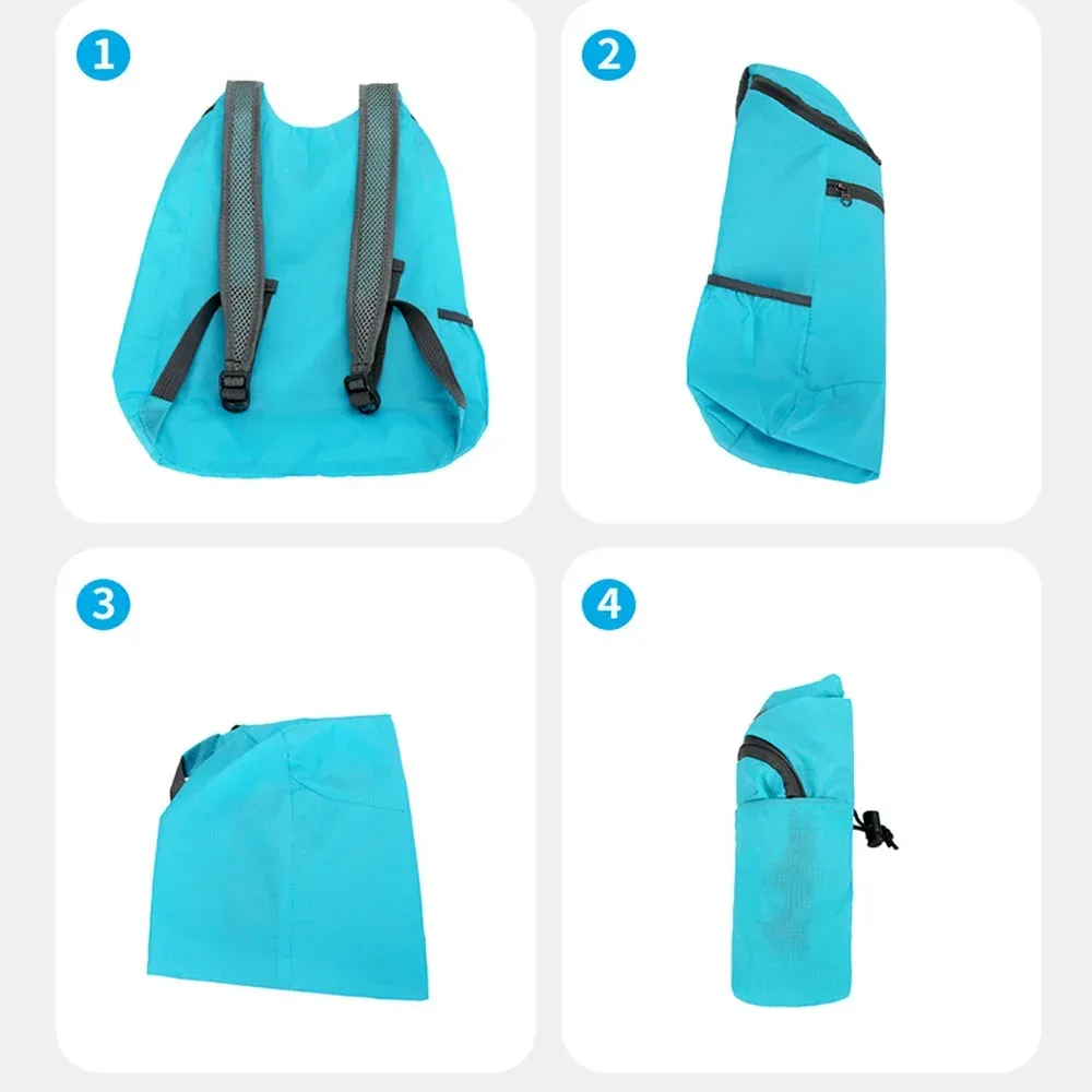sac à dos de voyage pliable pour hommes et femmes, sacs à dos de plein air, sac de peau de rangement, sacs de sport pour femmes, imperméable, léger, sac à dos de randonnée, nouveau
