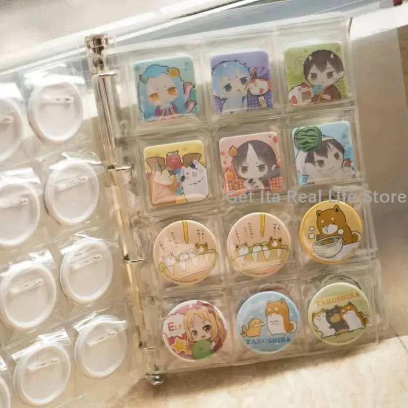 italife ita sac badge feuille de carte pages femmes anime sac à dos badges préférés page pour porte-clés broches itabag accessoires h328