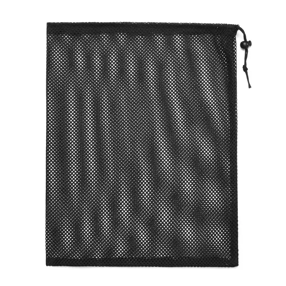 sac à linge polyvalent pour la maison en plein air, sac à cordon en maille, sac de rangement, sac de rangement