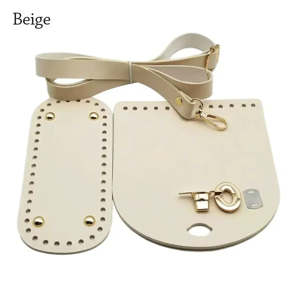 sac à main astronomique en cuir pu, sangle initiée, ensemble tissé pour bricolage, accessoires de sac à dos faits à la main, 1 pièce, 3 pièces