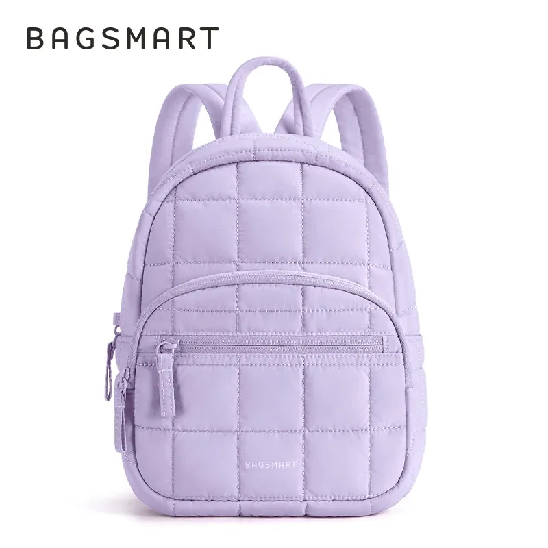 bagsmart petits sacs à dos femmes mignon fille collège livre sac multi-fonction mini sac à dos pour loisirs voyage simple femme sac à dos