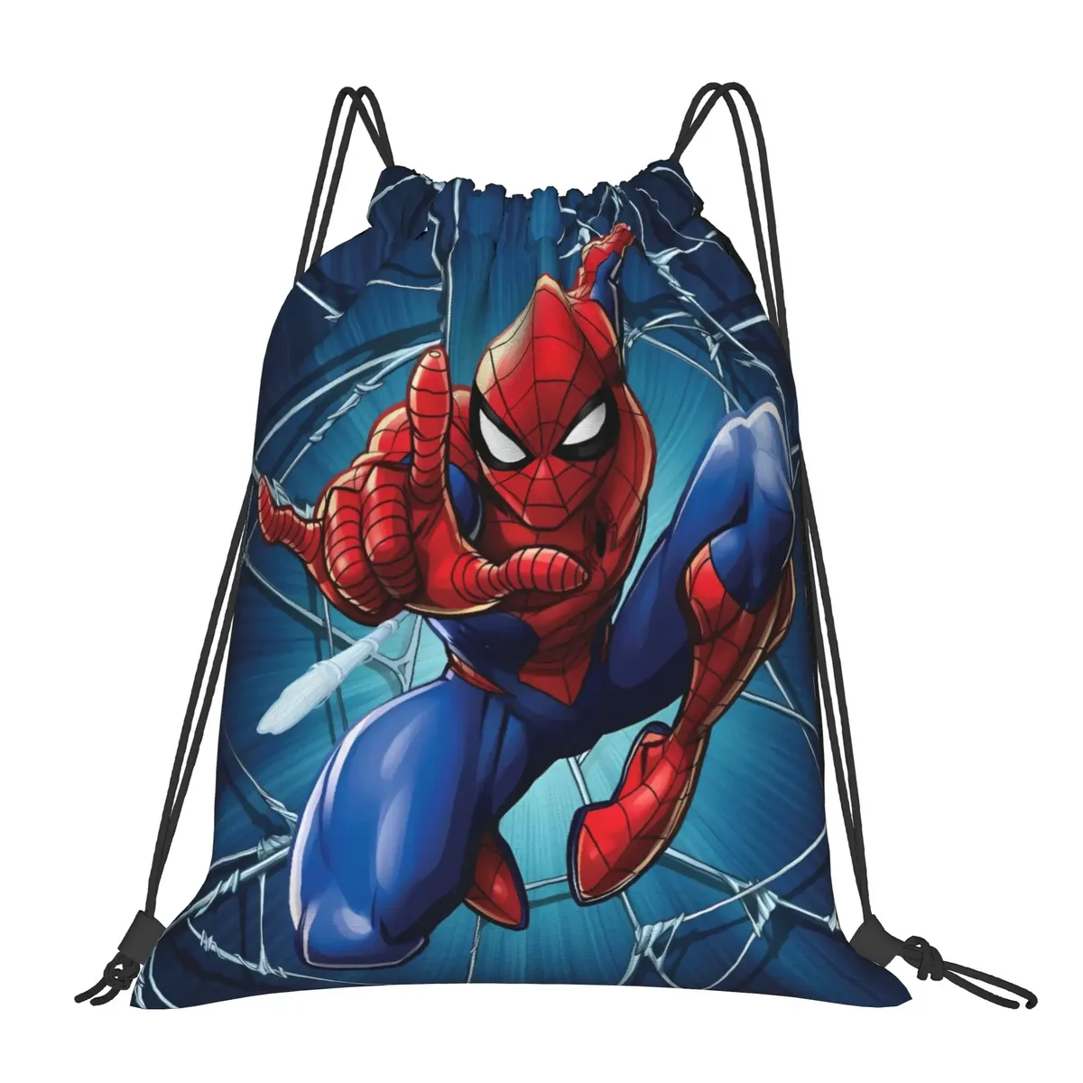sac à cordon s-spiders heroes, sacs à dos de grande capacité, sacs de sport de football, sacs à cordon pour femmes