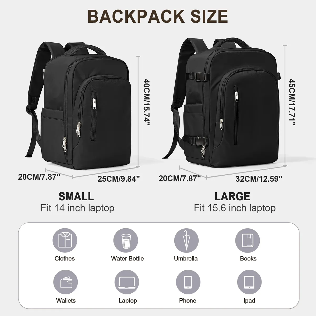 sac pour ordinateur portable sac à dos de voyage pour femmes grande capacité easyjet carry-ons 45x36x20 sac à dos ryanair 40x20x25, sac à dos de cabine pour hommes