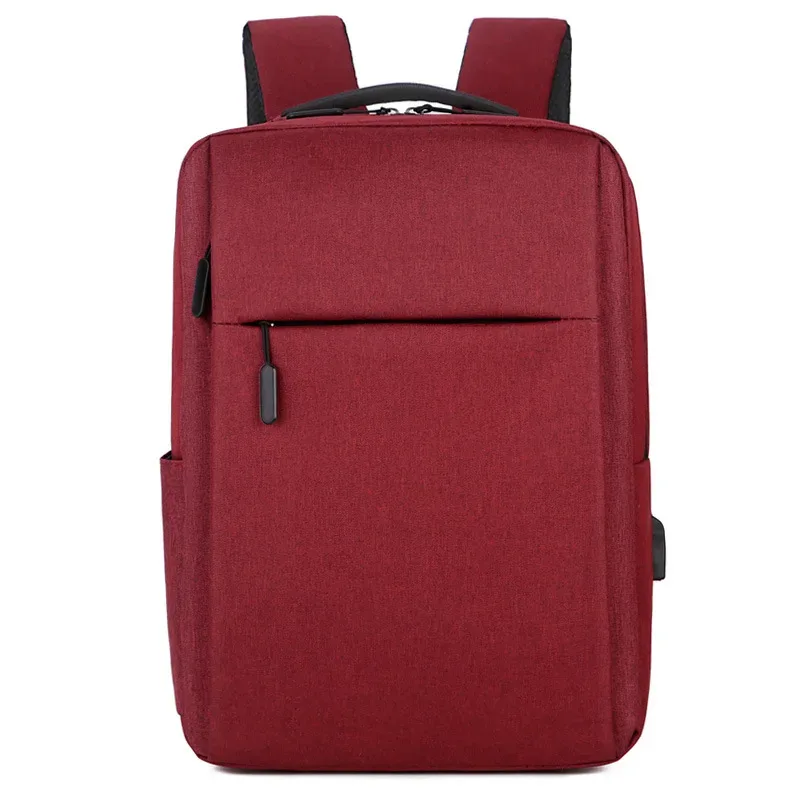 sac à dos d'affaires pour hommes, sac d'école décontracté pour étudiants, sac d'ordinateur étanche, sac de sport, sac de voyage 16 pouces avec port de chargement usb
