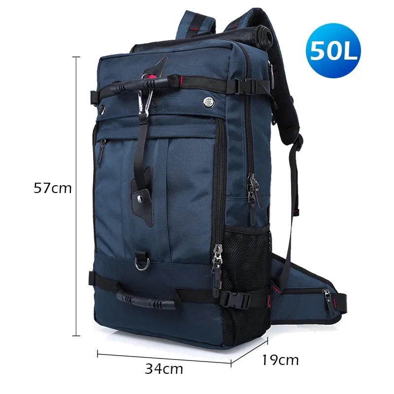 sac à dos de rangement bange 40/50l, sac de voyage robuste, sac à dos tactique, sac à dos de trekking, sac à dos de randonnée, sac à dos de camping