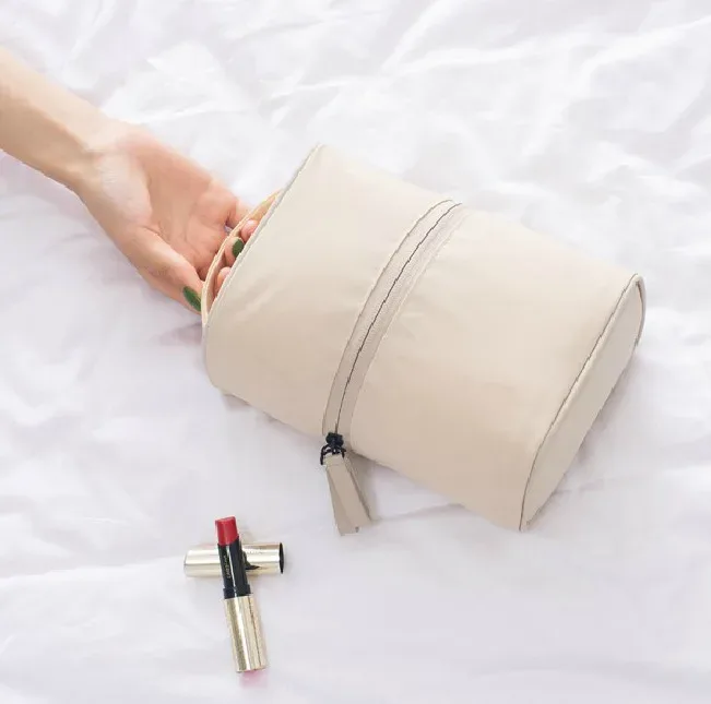 sac à cosmétiques étanche pour voyage en plein air, simple, portable, grande capacité, sac de rangement de toilette multifonction pour dames, sac de beauté