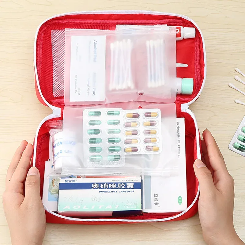 trousse de premiers soins d'urgence médicale, sac de kits de voiture étanche, kit de survie de voyage en plein air, africbag, nouveau