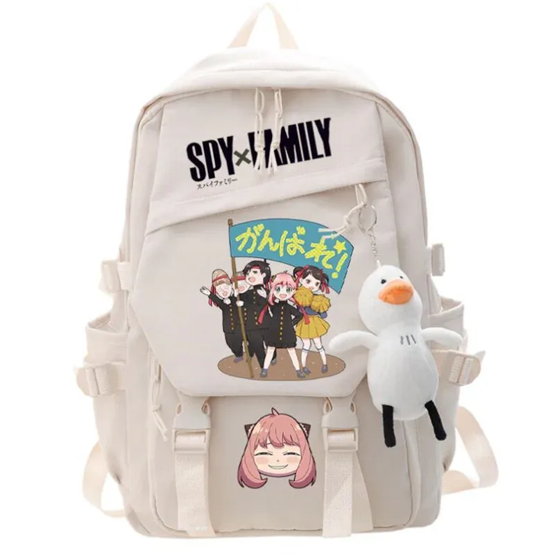 sac à dos de dessin animé anime pour hommes et femmes, éventuelles y × family, cartable mochila teenarges, sacs d'extérieur décontractés pour ordinateur portable initiés, mignon anya