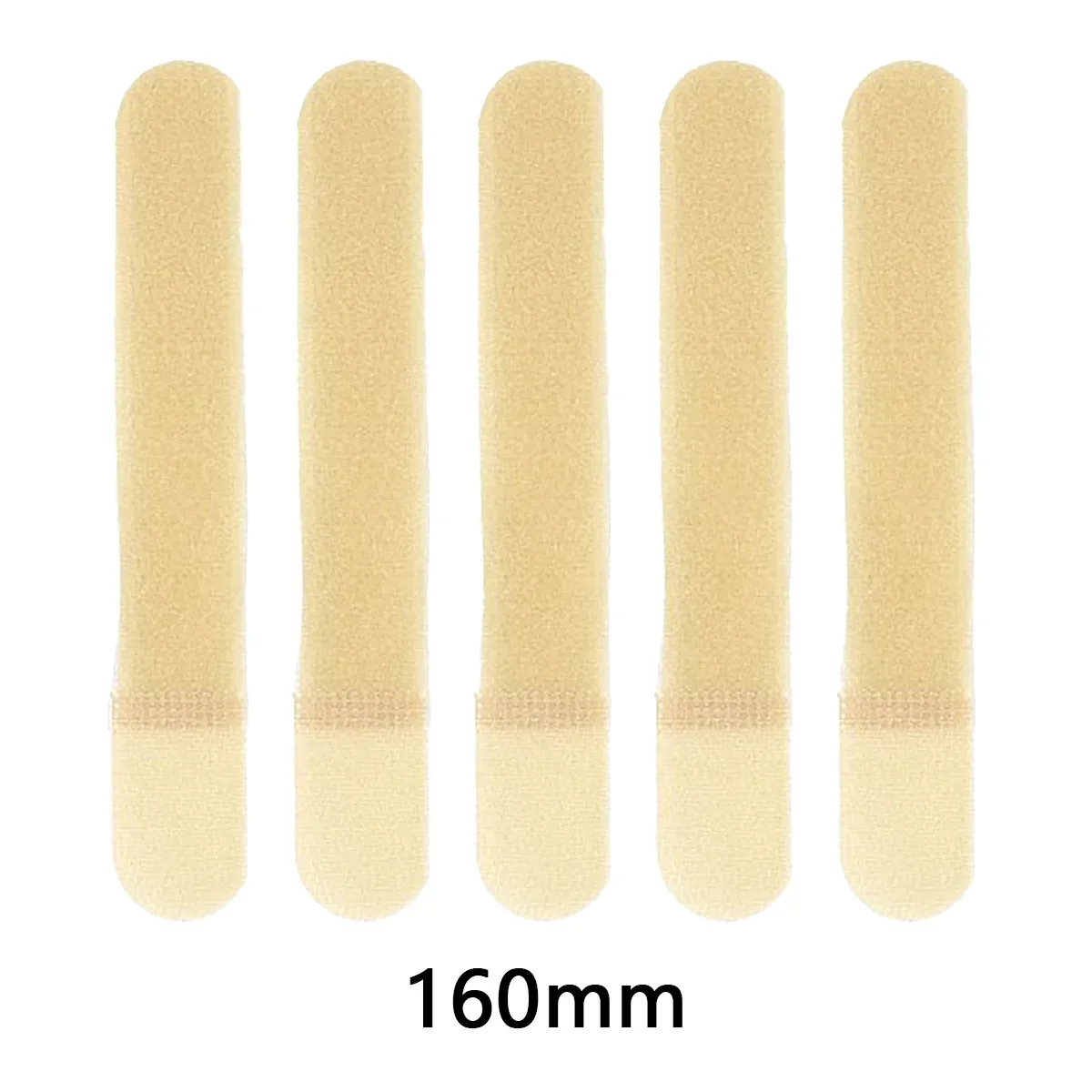 sangles d'attache de câble en nylon réutilisables, avec attache à boucle à crochet, pour organisateur de sac à dos, poignée de cordon, boucle d'emballage, fixation de sangle