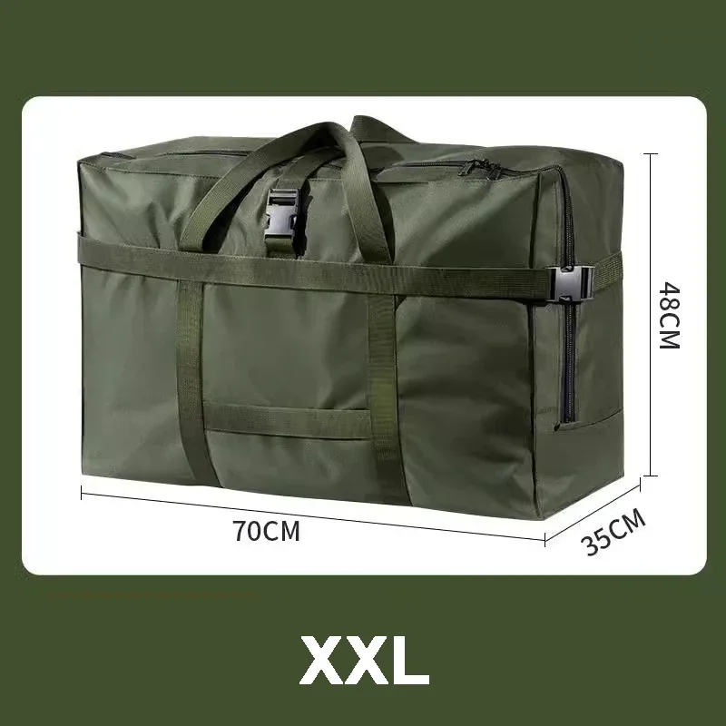 sac de rangement surdimensionné en toile robuste, idéal pour les déménagements, les voyages, le camping, les étudiants, et le rangement d'objets volumineux