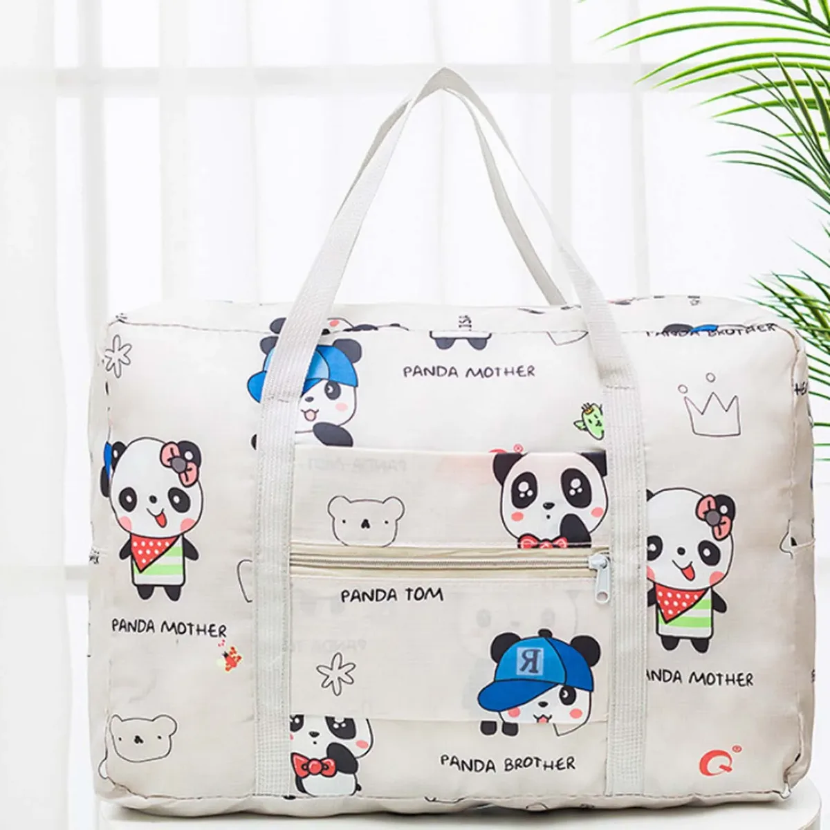 sac de voyage pliable et étanche, imprimé floral, bagage à main pour week-end, sac de nuit pour femmes et hommes, rangement sous le siège