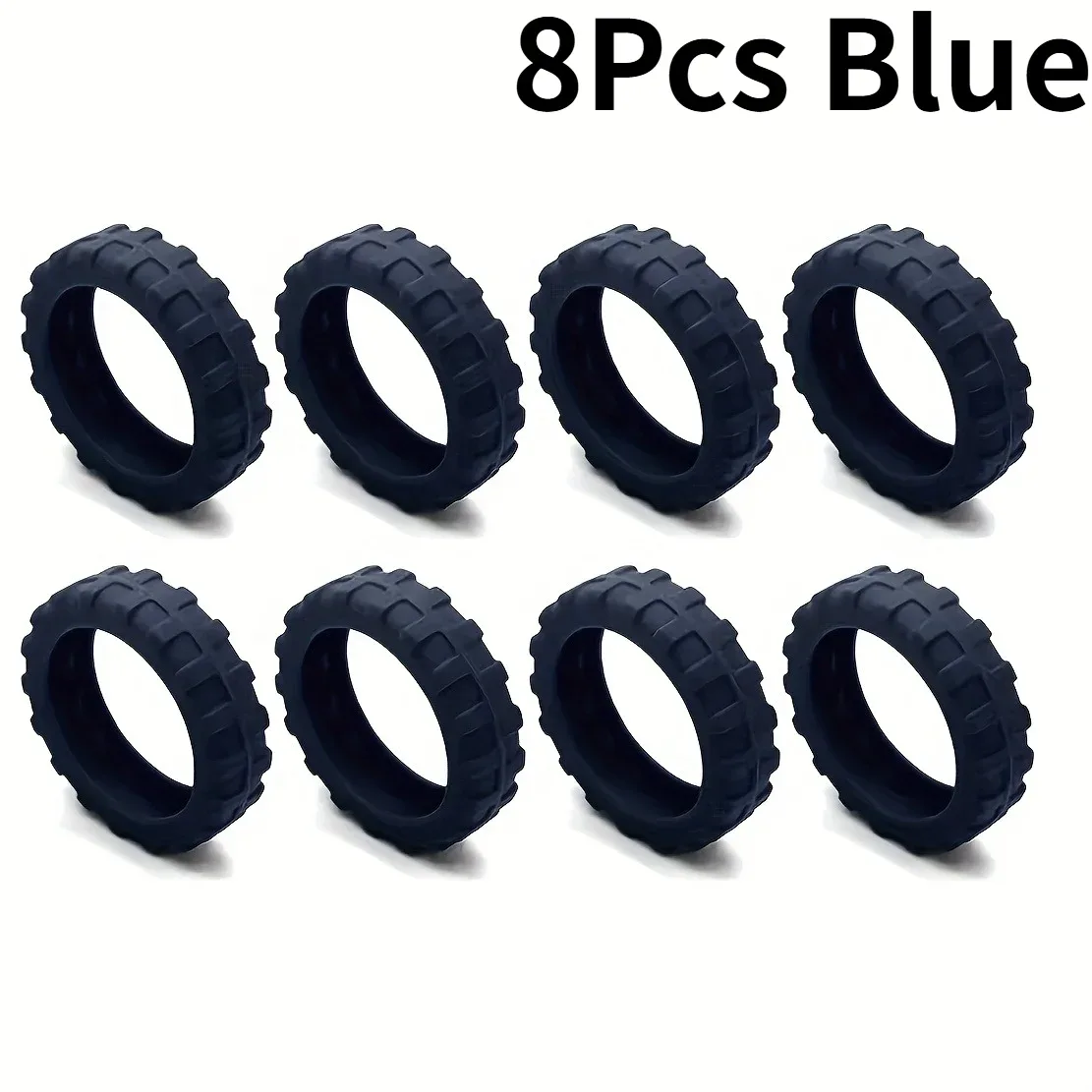 8 protections de roues en silicone améliorées pour bagages, accessoire de voyage essentiel, roues antidérapantes et résistantes aux rayures