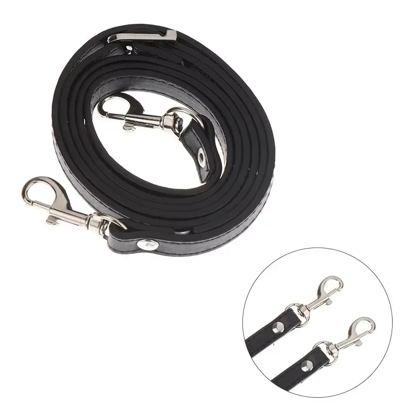 120cm sac sangle en cuir pu sac à bandoulière sangle sac poignées bricolage remplacement sac à main poignée argent boucle pour sac à main ceintures sangle sac