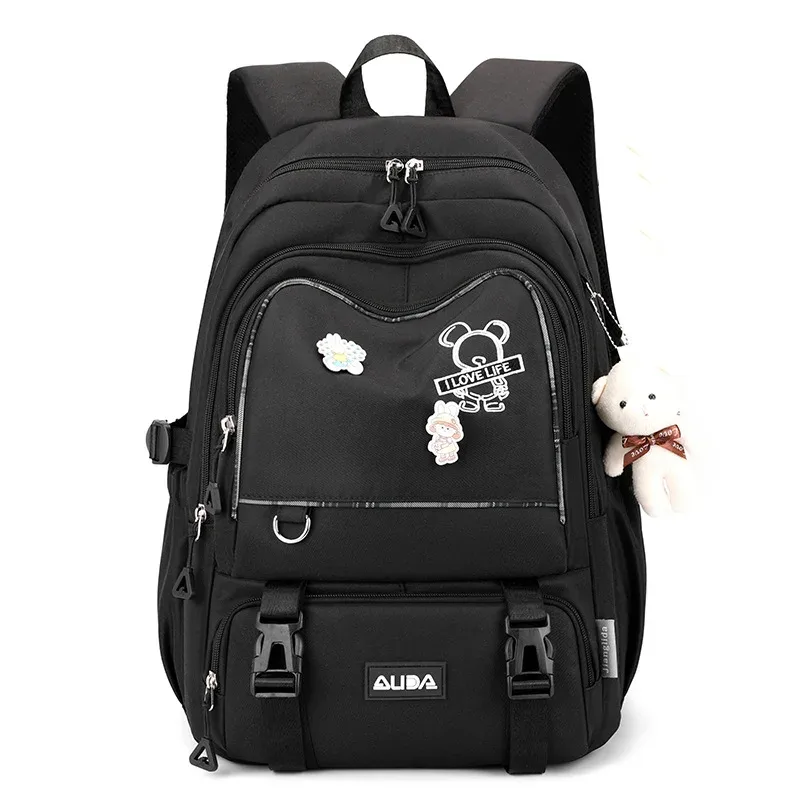 sacs d'école pour enfants pour adolescentes grand cartable kawaii collège étudiant école sac à dos livre sac ordinateur portable voyage sac à dos